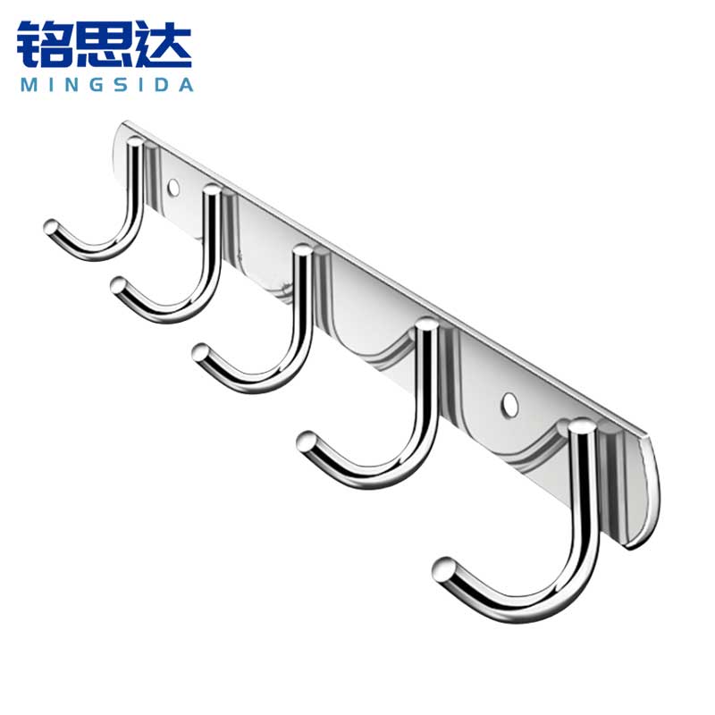 铭思达不锈钢挂钩5钩个高清大图