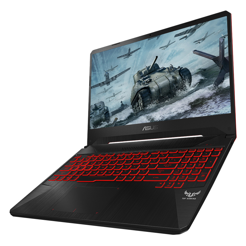 华硕(ASUS)冰魂FX86FE8750 15.6英寸游戏笔记本电脑（i7-8750H 8G 1T+256G 4G独 ）