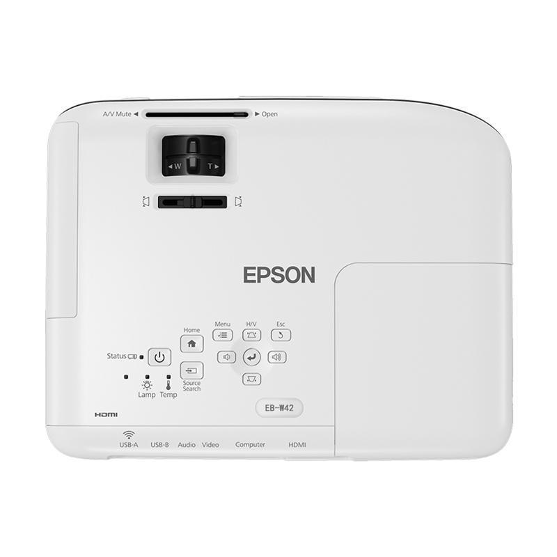爱普生(EPSON)CB-980W家庭投影仪高清高亮投影机婚庆广告公司教育易用型高清投影机 标配高清大图