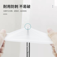 一次性外科专用橡胶乳胶医用检查手套 M码pvc无粉款100只