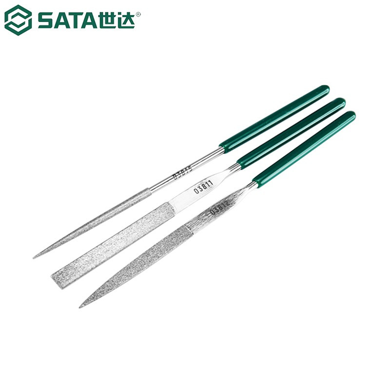 世达(SATA)03860 3件套金刚石锉3x140MM高清大图