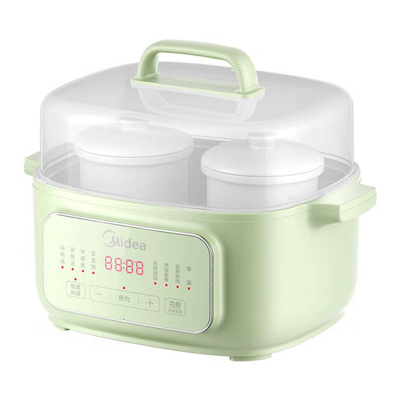 美的(Midea)电炖锅炖 煲汤燕窝炖盅煮粥隔水煮 窝炖盅炖汤锅MD-DZE1801 1.8L