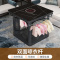 焱魔方电暖桌取暖炉家用四面取暖速热取暖桌取暖器方桌电烤火炉客厅多功能电烤火桌子电暖炉正方形80带炉节能省电电烤桌取暖炉