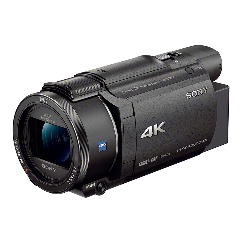 索尼(SONY)FDR-AX60 家用/直播4K高清数码摄像机(含128G SD卡+包)高清大图