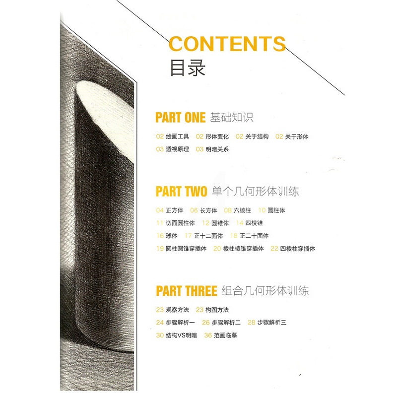 [醉染正版]敲门砖 绘画入门正规教程.从结构到几何形体 李家友主编 工艺美术 重庆出版社高清大图