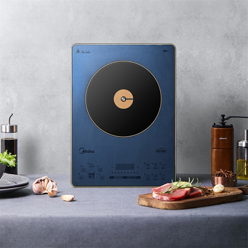 美的(Midea)SCL2207 电磁炉变频定温一体面板防水温控家用低温烹饪进口面板防水电磁炉IH变频高清大图