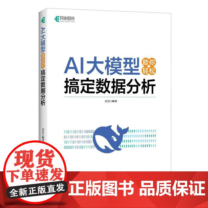 AI大模型助你轻松搞定数据分析 大模型应用开发deepseek人工智能数据分析大语言模型