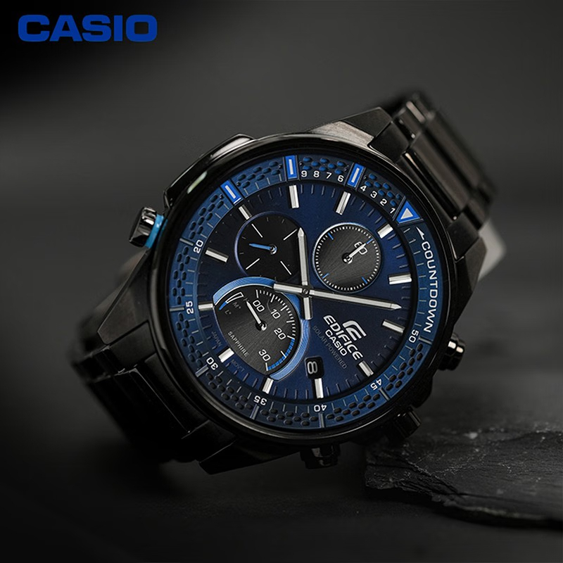 卡西欧（CASIO) EDIFICE EFS-S590YD系列 商务男表防水男士手表=