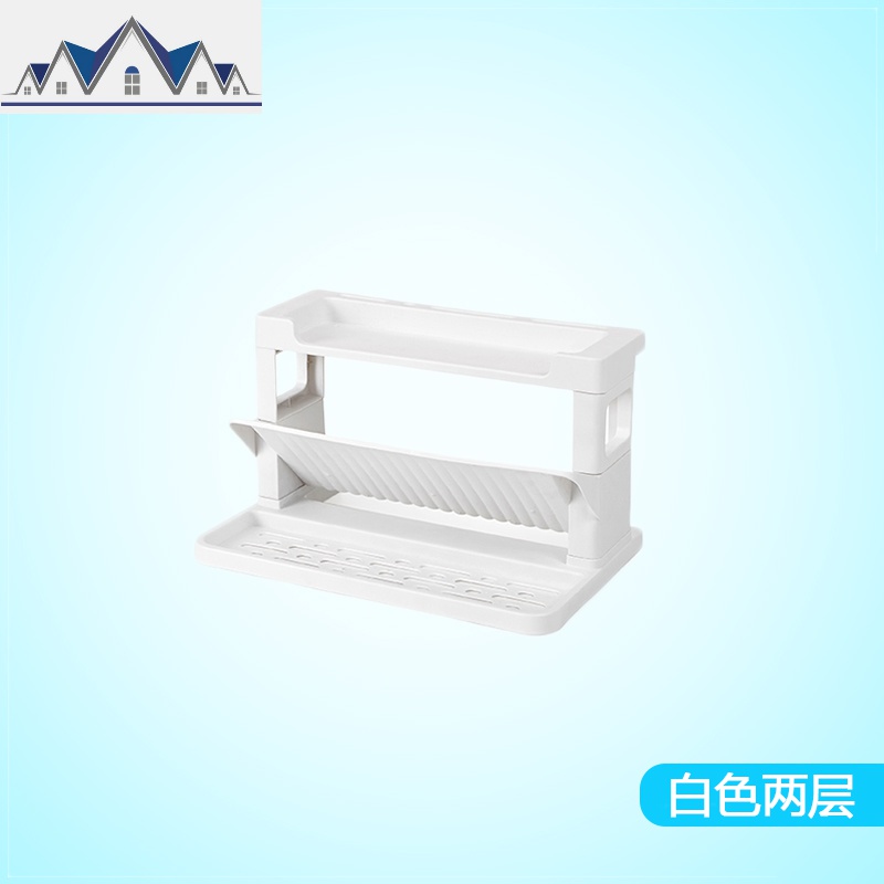 厨房置物架落地式多层家用调料架刀具架台面墙角塑料分层收纳架子 三维工匠高清大图