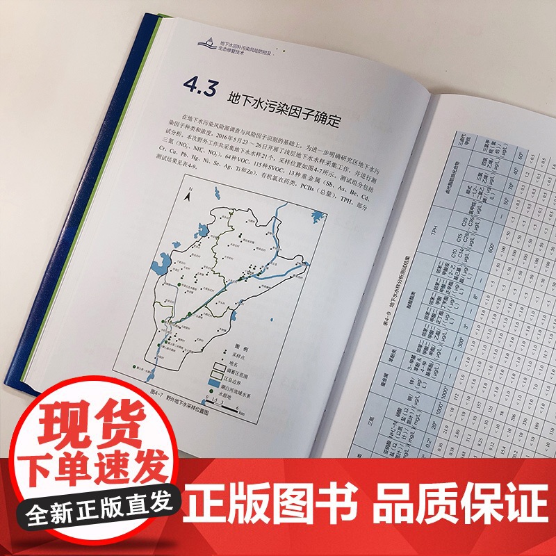 地下水污染风险识别与修复治理关键技术丛书 地下水回补污染风险防控及生态修复技术 地下水污染治理 地下水生态修复应用技术书高清大图