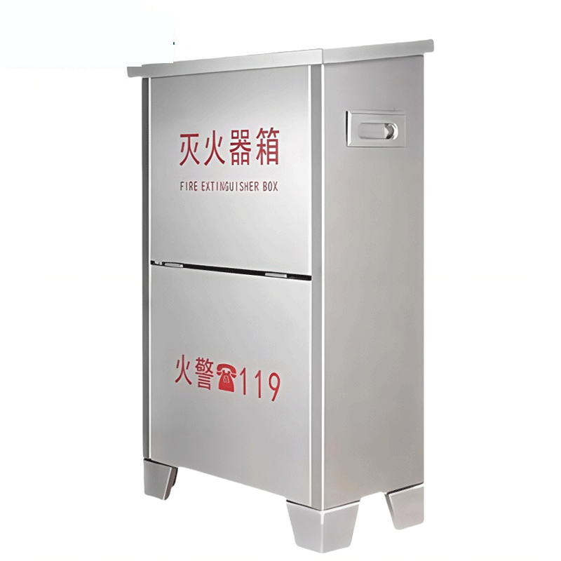 鑫睿辉 不锈钢灭火器箱 5kg*2 个高清大图
