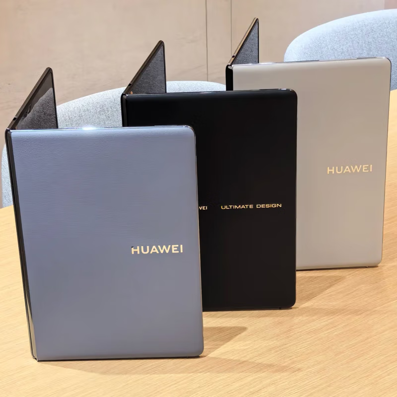 [2025款]华为MateBook Fold 非凡大师 超轻薄折叠电脑 鸿蒙操作系统 32GB+1TB 云水蓝 双层OLED显示屏 折叠笔记本电脑高清大图