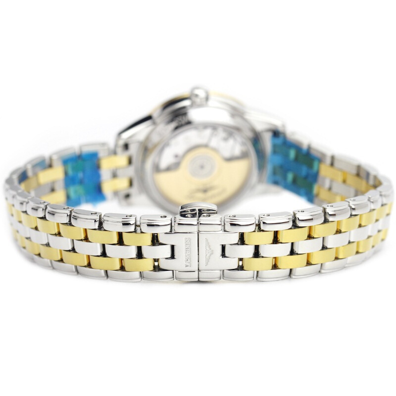 浪琴(Longines)瑞士品牌 军旗系列 机械情侣女表 L4.274.3.37.7