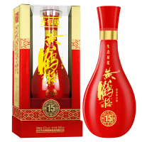 黄鹤楼 生态原浆15 42度 500ml 单瓶 兼香型白酒