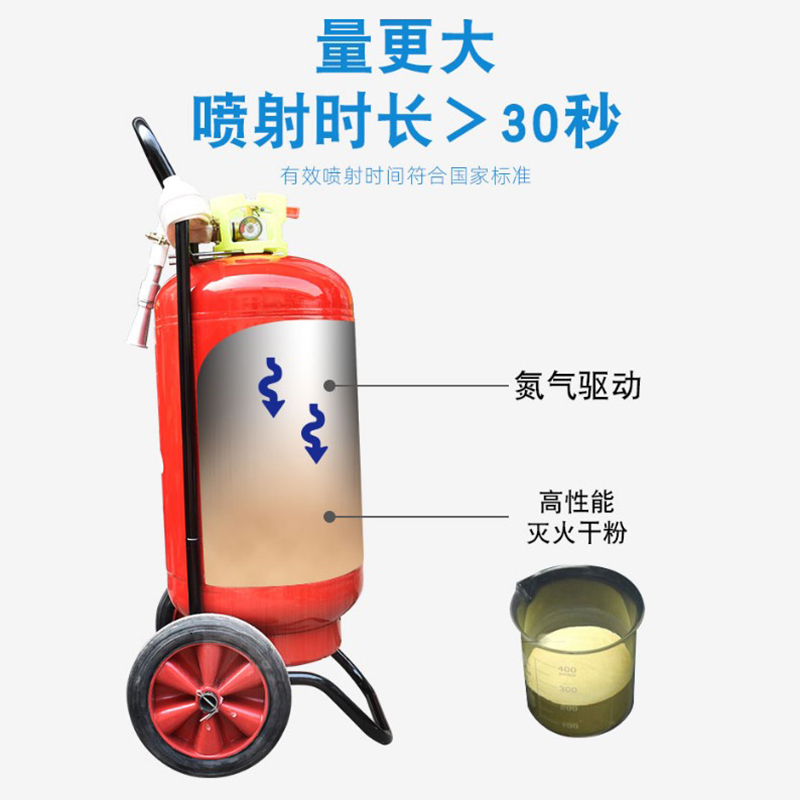 推车式干粉灭火器(35KG)