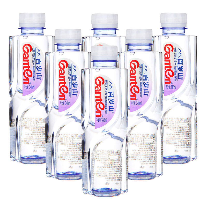 矿泉水348ml*24瓶 瓶装整箱