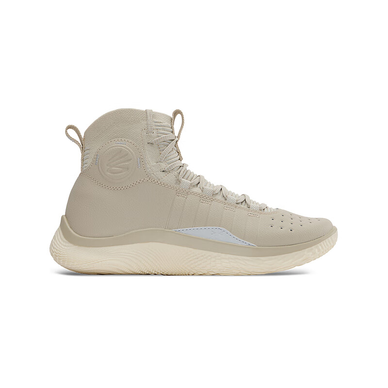 安德玛(Under Armour)库里Curry Flow 4男鞋女鞋情侣运动鞋子篮球鞋 3024861-280 米色 42码