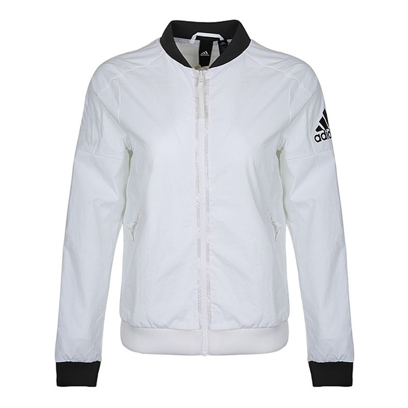 阿迪达斯(adidas) 女装春秋防风运动休闲棒球服DM5258