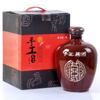 女儿红 绍兴黄酒坛装 2014年冬酿原酒陶坛装3L礼盒 厂家直送 周期较长 介意者慎拍
