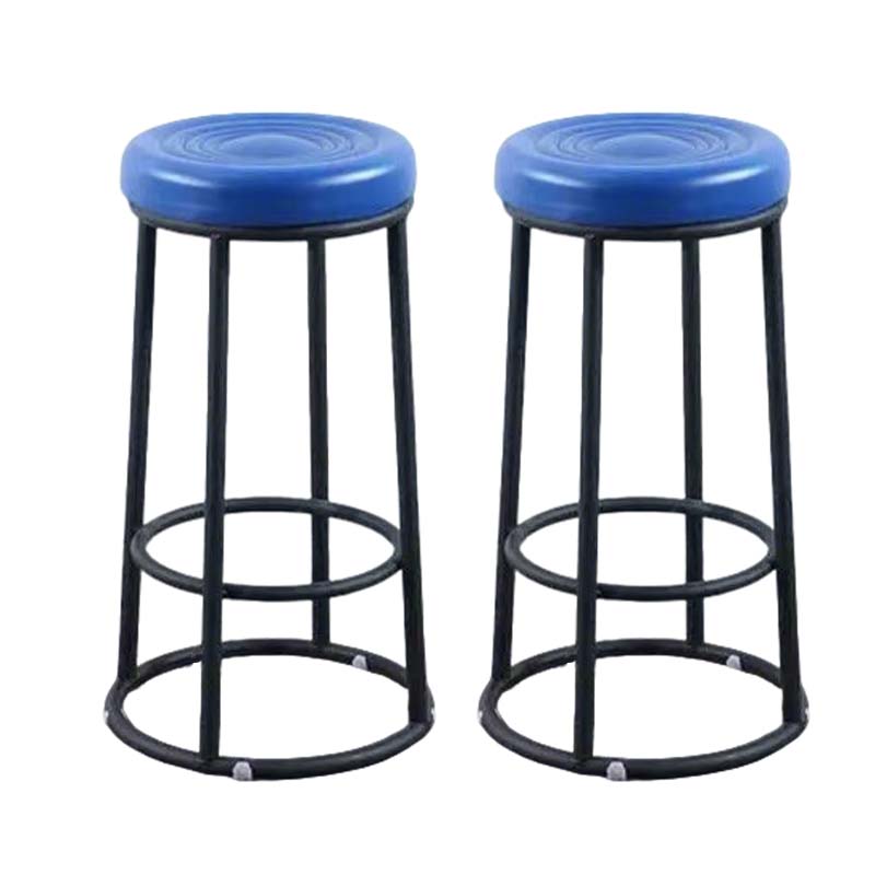 先围 高脚凳 黑炭钢架加厚面68cm高 个高清大图