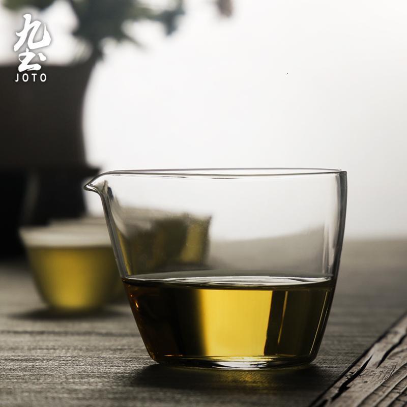 玻璃公道杯水滴公杯日式耐热匀杯茶海手工玻璃功夫茶具分茶器