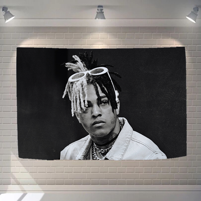 汐岩hip说唱歌手tentaction潮流背景布rap房间酒吧夜店