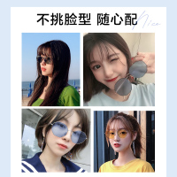 普莱斯(Pulais)偏光太阳镜男女同款 超轻9克 多边形墨镜简约百搭潮流简约超轻开车眼镜 新品7006 配无度数镜片