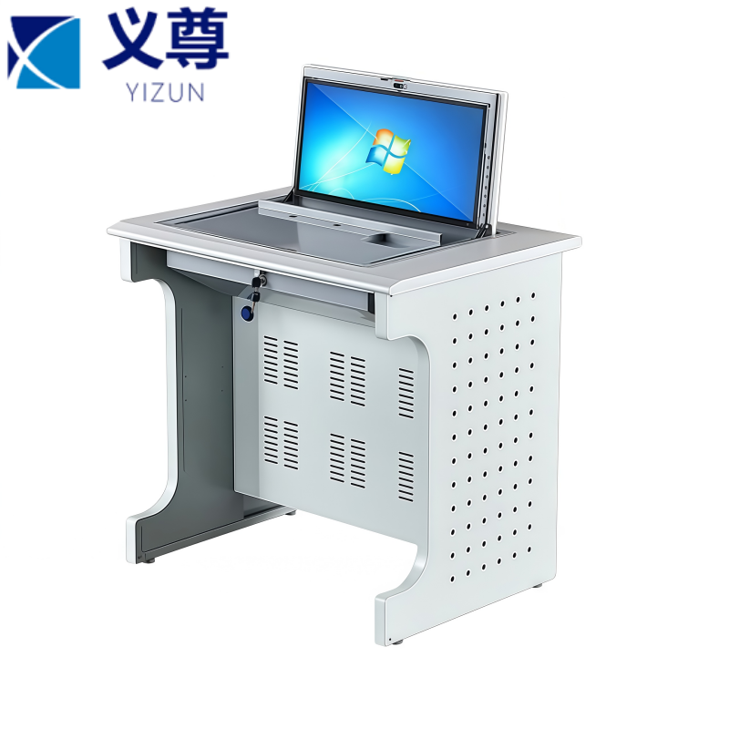 义尊 翻转电脑桌 80cm 张高清大图