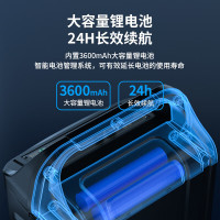 索爱(soaiy)SA-F33手提音响高低音户外k歌大音量广场舞电木吉他乐器音箱直播小型家用音箱 双麦