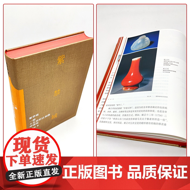 正版 紫禁城一部十五世纪以来的中国史 故宫博物院原院长郑欣淼先生的心血之作新时代文化类读物 故宫学新研究成果 艺术收藏鉴高清大图