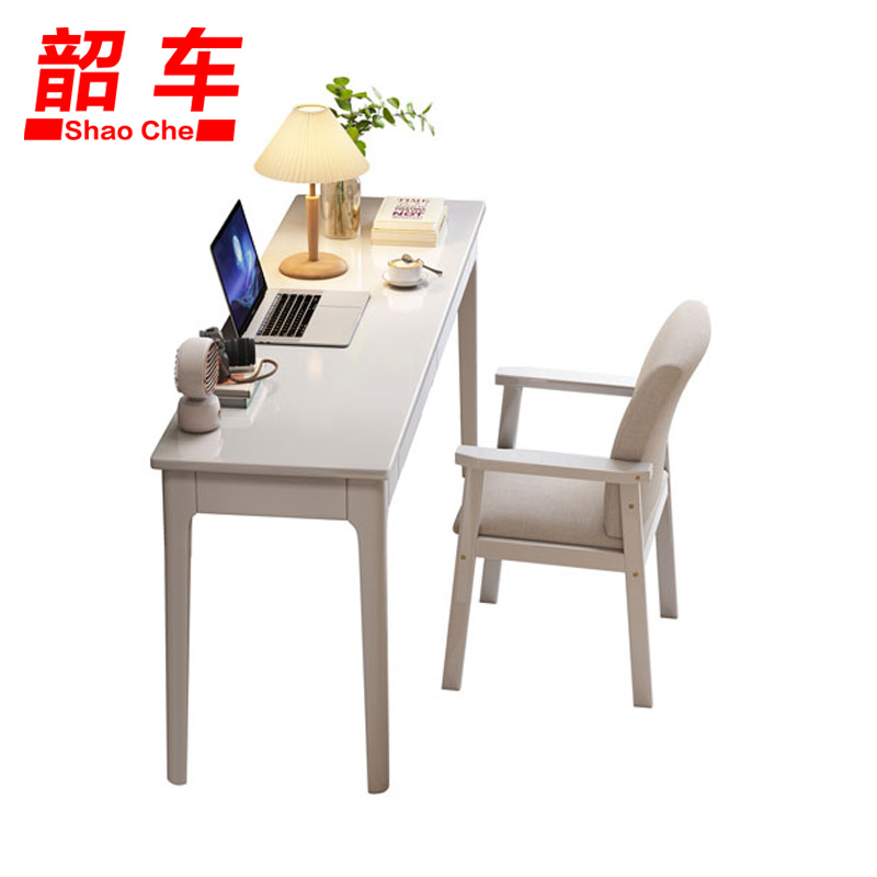 韶车学习桌办公桌1.2m+普金椅套高清大图