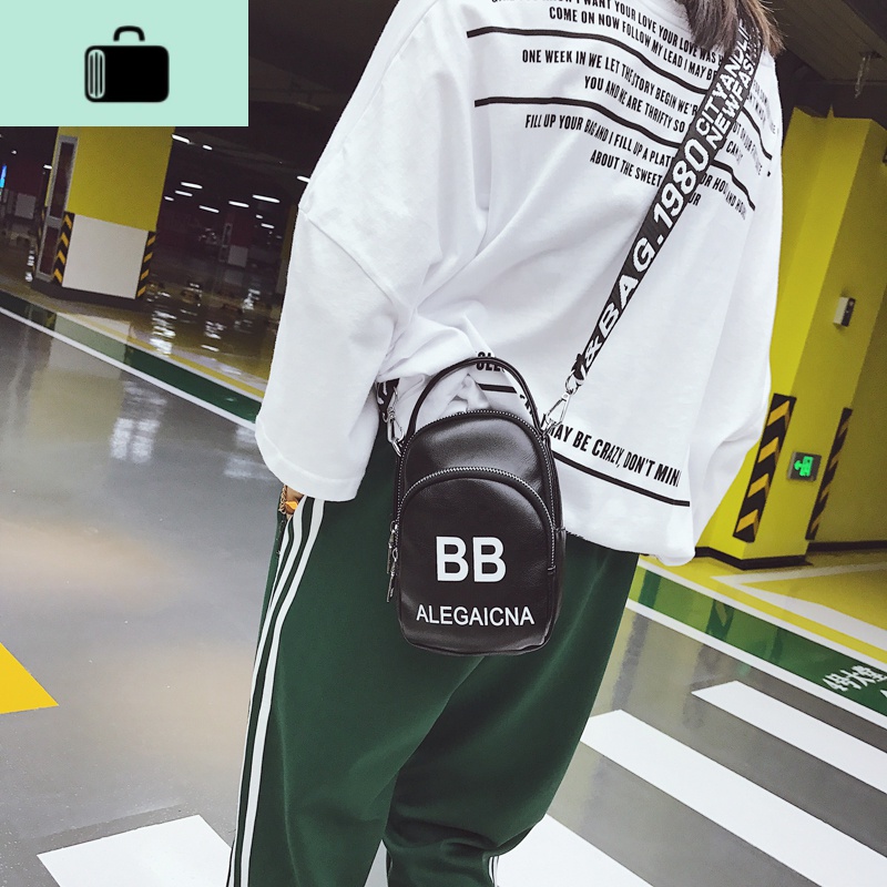 INS字母手机包女2020春季新款潮个性小包包韩版百搭时尚斜挎包NEWLAKE高清大图