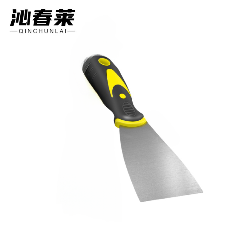 沁春莱双色塑柄油灰刀4寸/100mm/把