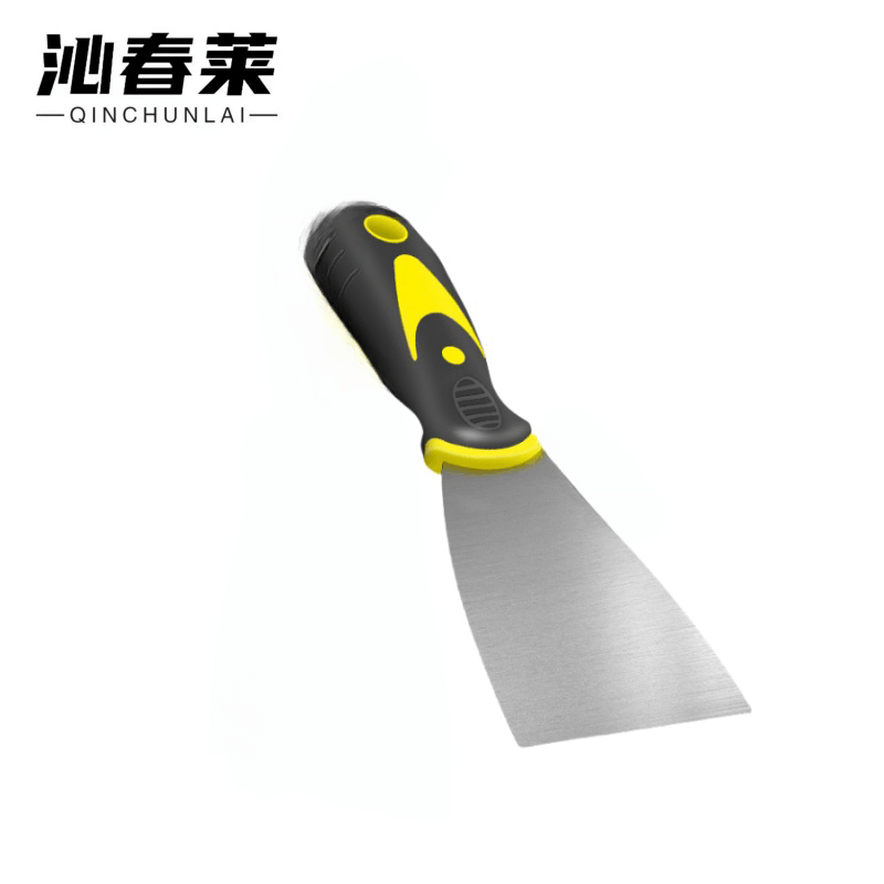 沁春莱双色塑柄油灰刀4寸/100mm/把图片