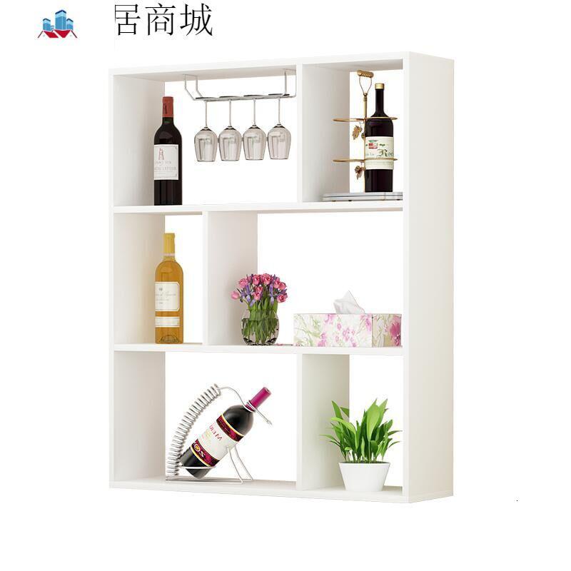 简约酒柜酒架壁挂式家用餐厅墙上创意悬挂式红酒架吧台墙壁置物架 泰