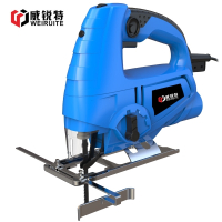 威锐特电动曲线锯家用电锯多功能往复木板线锯切割机木工工具 激光专业锯（工具箱）送20锯条抖音