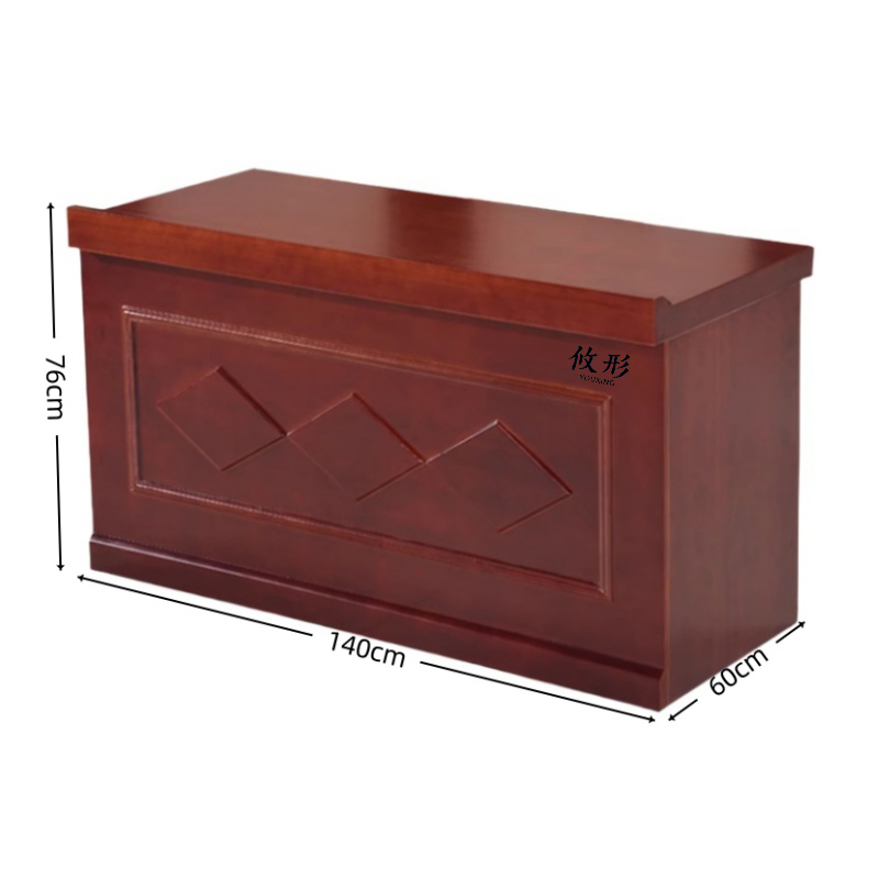 攸形主席台140*60*76cm张高清大图