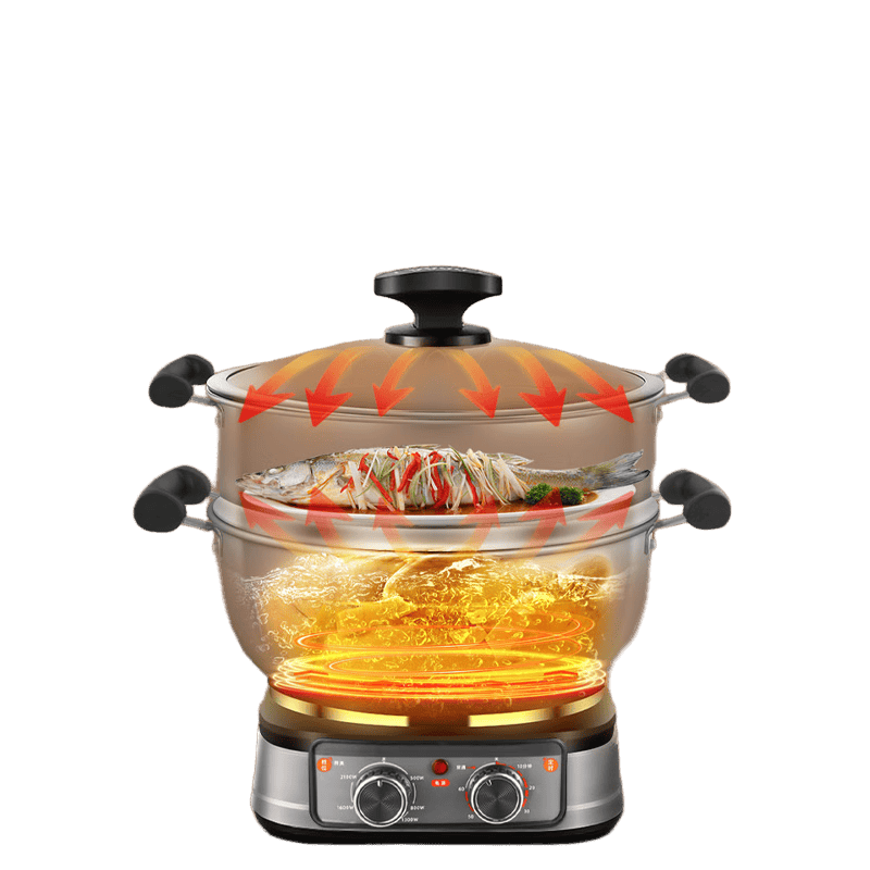 荣事达(Royalstar)RDG-ZH32GB6S-T 电炒锅 2100W(单位:台)不锈钢色