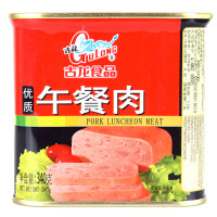 古龙午餐肉340g 午餐肉/罐装 常温保存 方便速食罐头肉类罐头 火锅配菜 手抓饼配菜