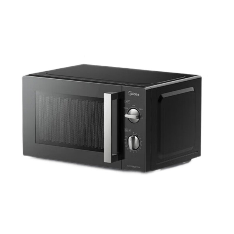 美的 PM20A1 微波炉 变频微波炉 双旋便捷操作 五档火力速热 360°转盘加热 20L精巧容量