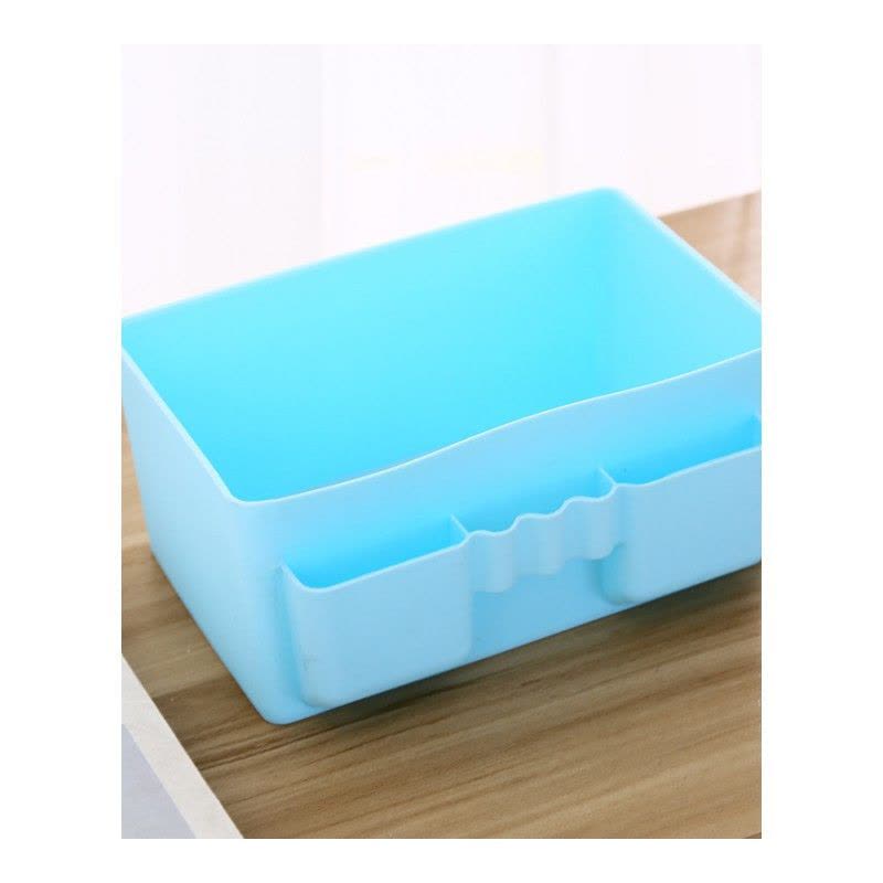 权夫人桌面化妆品收纳盒文具遥控器整理盒梳妆台杂物置物盒图片