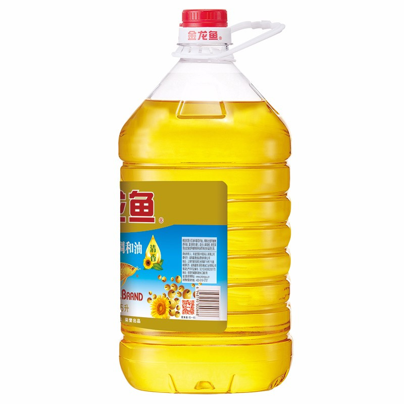 金龙鱼 调和油5L 4桶/箱 单箱价格