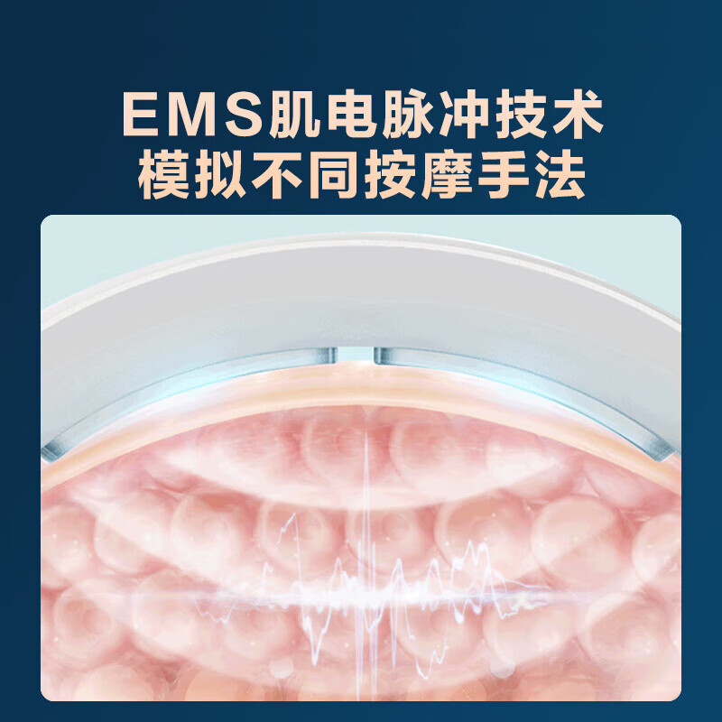 飞利浦(PHILIPS)颈椎按摩仪肩颈按摩器颈部按摩仪肩颈椎护颈仪脉冲按摩生日礼物送男女友父母PPM3302N高清大图
