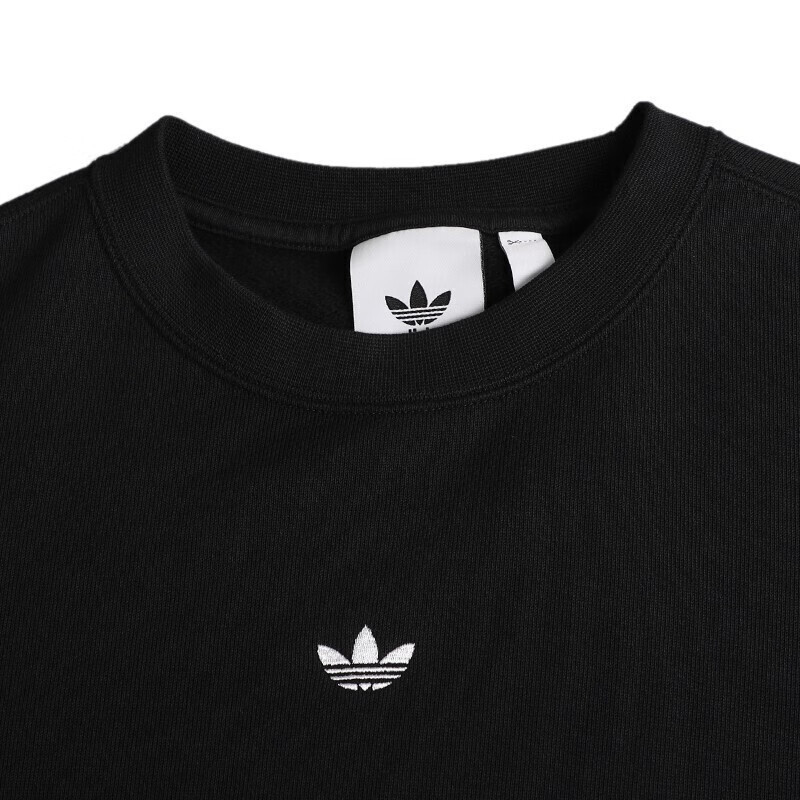 阿迪达斯(adidas)三叶草新款男装运动宽松舒适卫衣圆领套头衫 FM1522