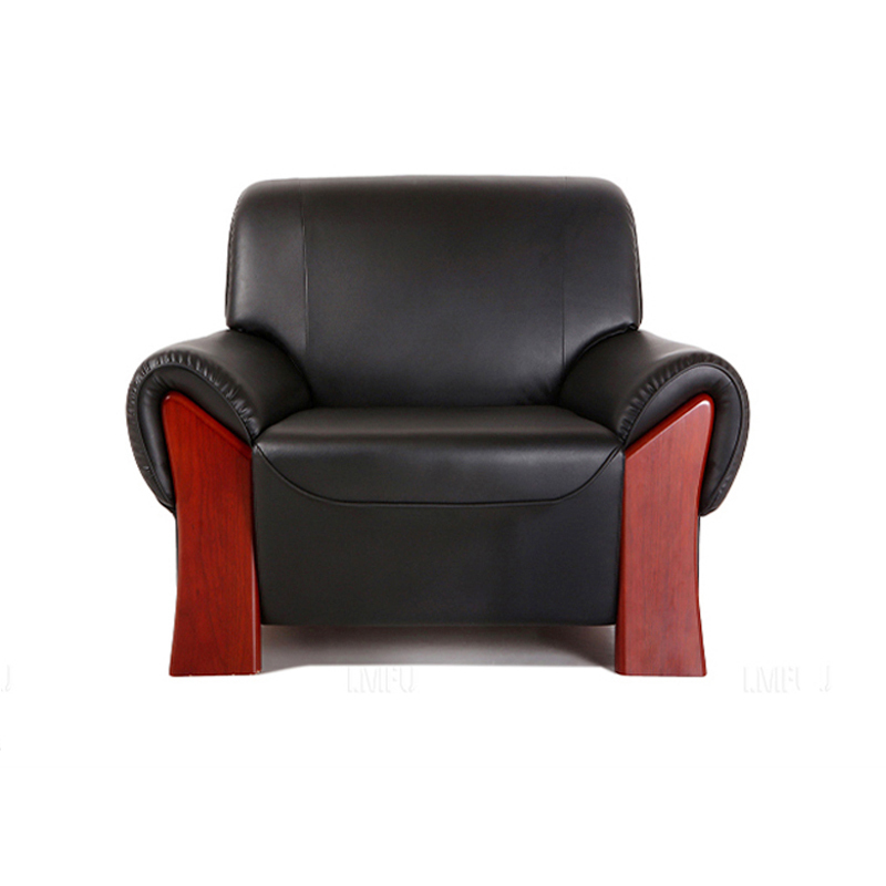 慕岛 单人沙发 黑色西皮 1080*860*860 CT2041-1