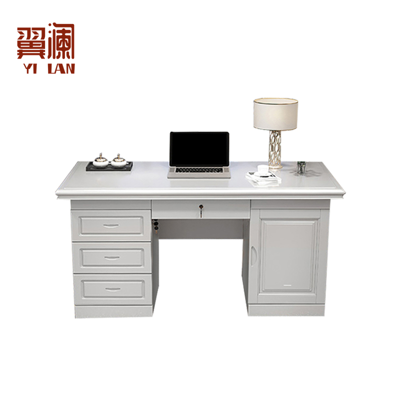 翼澜 木质电脑桌1.18m 张高清大图