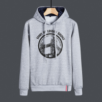 冬季男士卫衣加绒加厚打底衫保暖衣服长袖青少年上衣胖子连帽L241