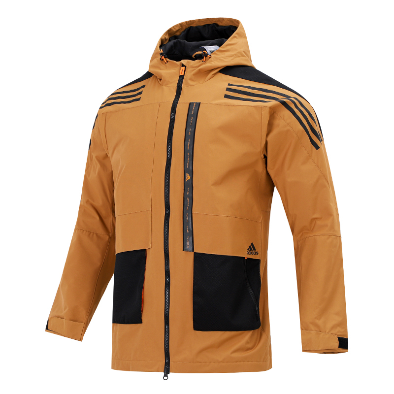 Adidas阿迪达斯外套男2022春季新款运动服工装舒适休闲夹克HE7403