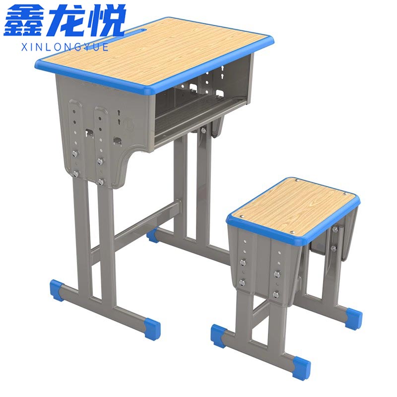 鑫龙悦课桌椅单人位60cm套