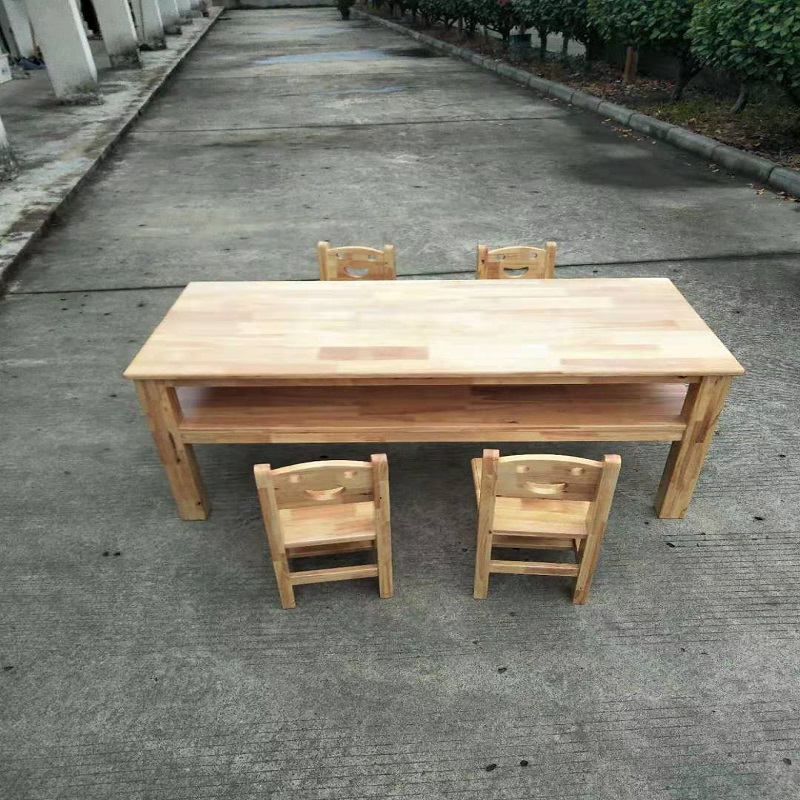 心业幼儿园桌椅XY-XMZY01橡木课桌椅 此产品单件不出售批量请联系客服(仅在线下销售,仅供安徽政府部门批量采购)